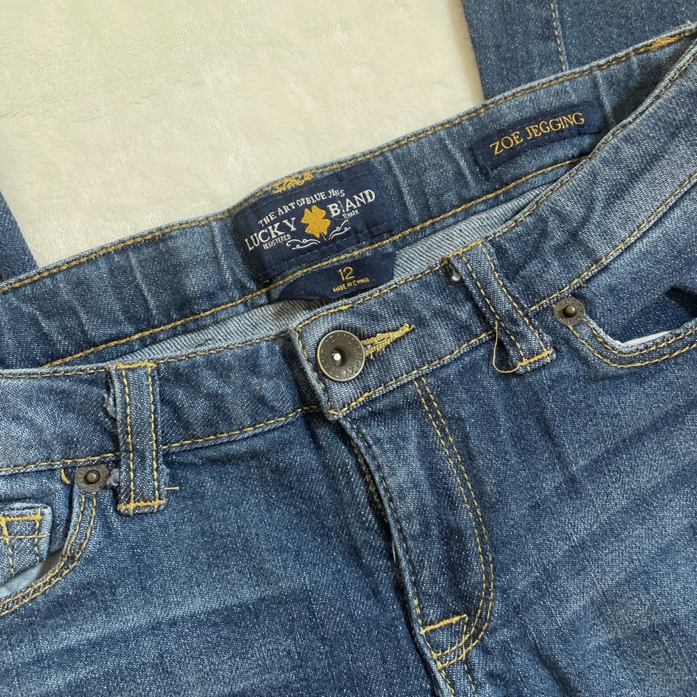 Lucky Brand Zoe Jegging in Classic Blue